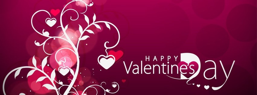 Happy Valentines Day 14 February Facebook Cover