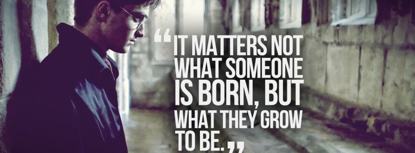 Harry Potter Quote Facebook Cover