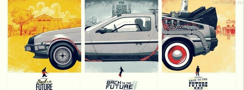 Back to The Future Facebook Cover Photo