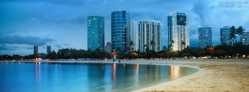 Beach Cityscapes Architecture Facebook cover