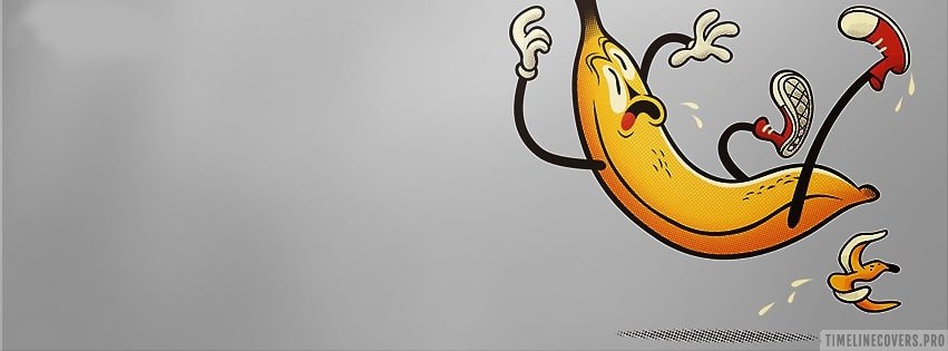 Funny Banana Facebook Cover