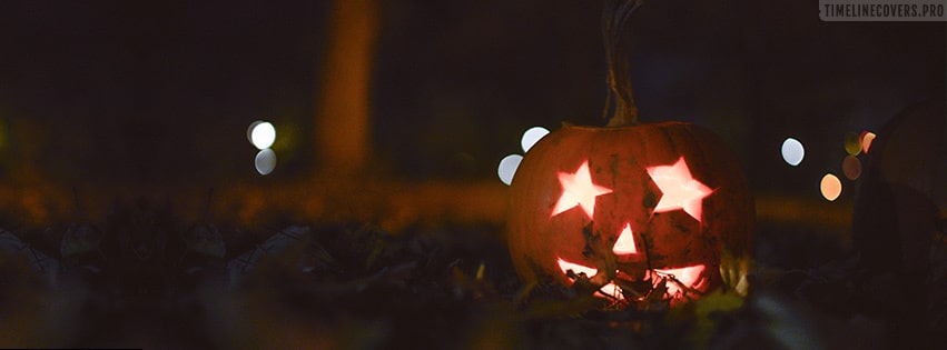 Halloween Pumpkin Facebook Cover Photo