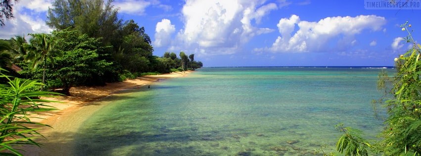 Nature The Beach Facebook cover