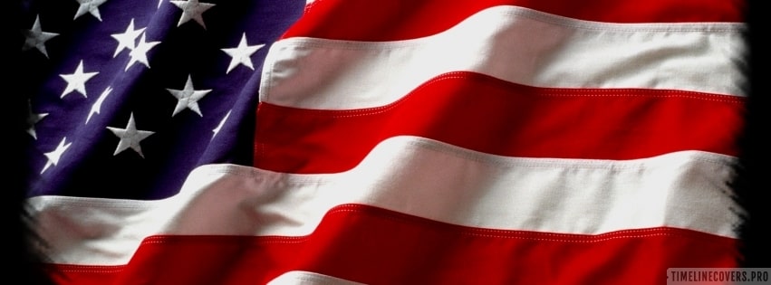 Photo of American Flag Facebook Cover