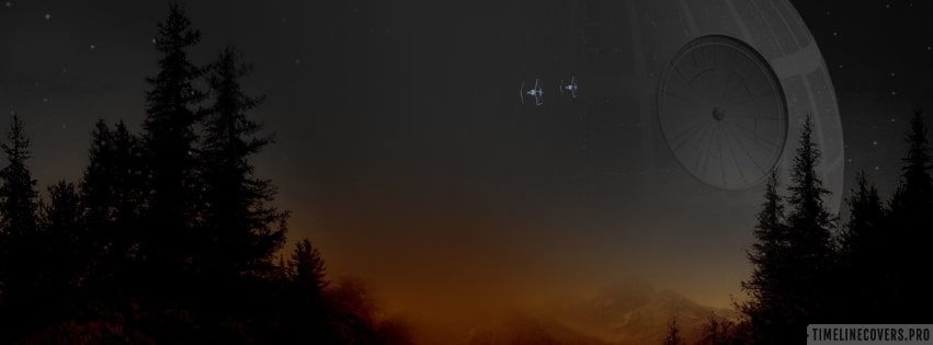 Rogue One A Star Wars Story Death Star Facebook Cover